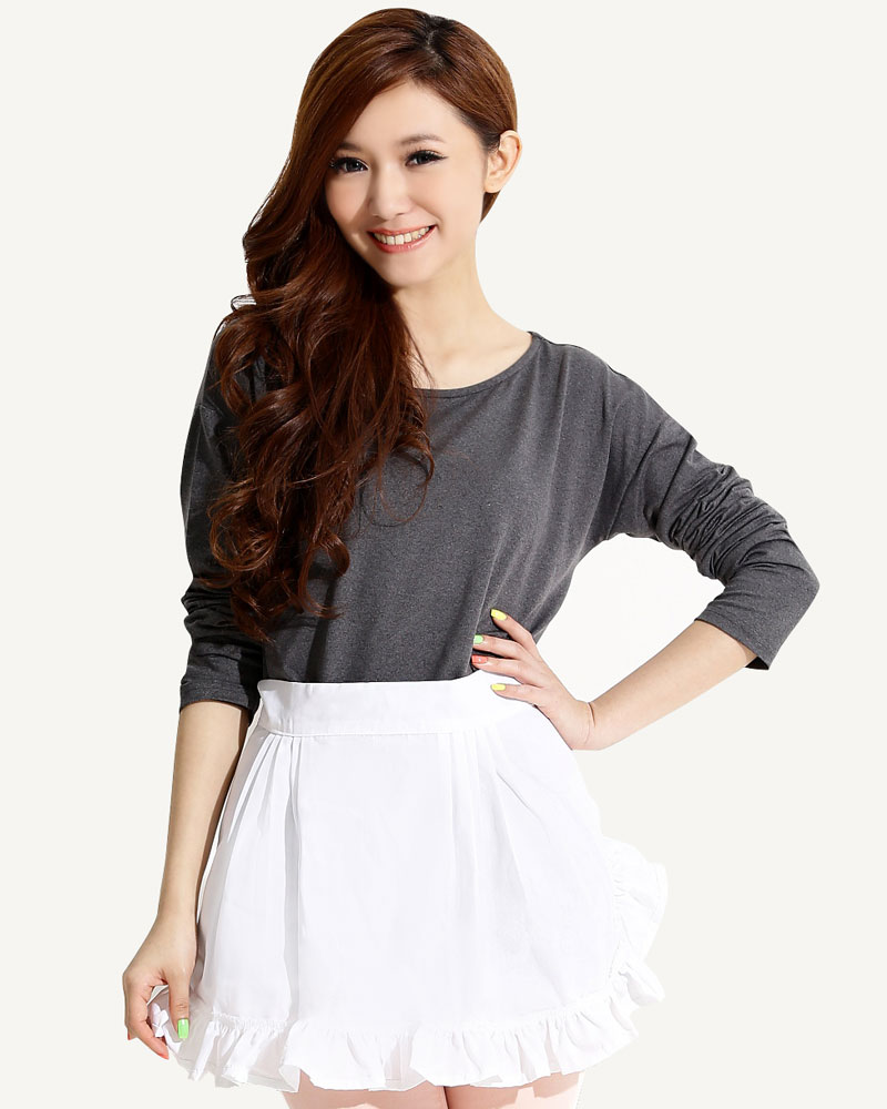 荷葉邊圍裙半截 訂製