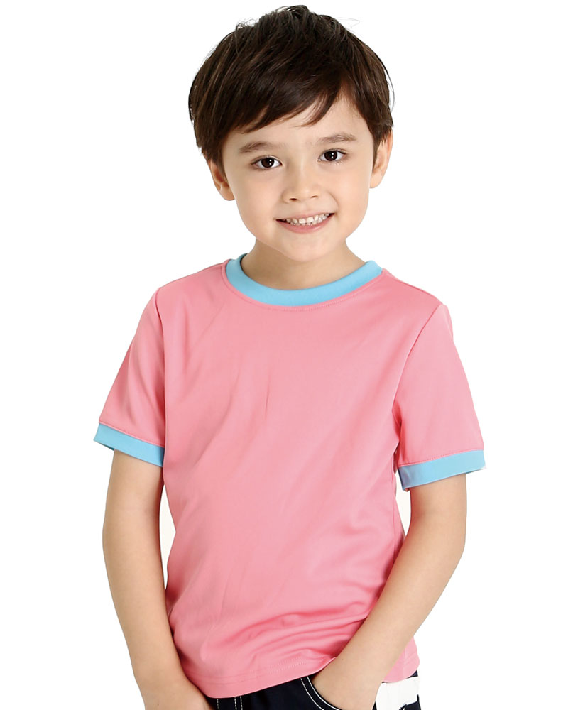 排汗衣 圓領短袖 吸