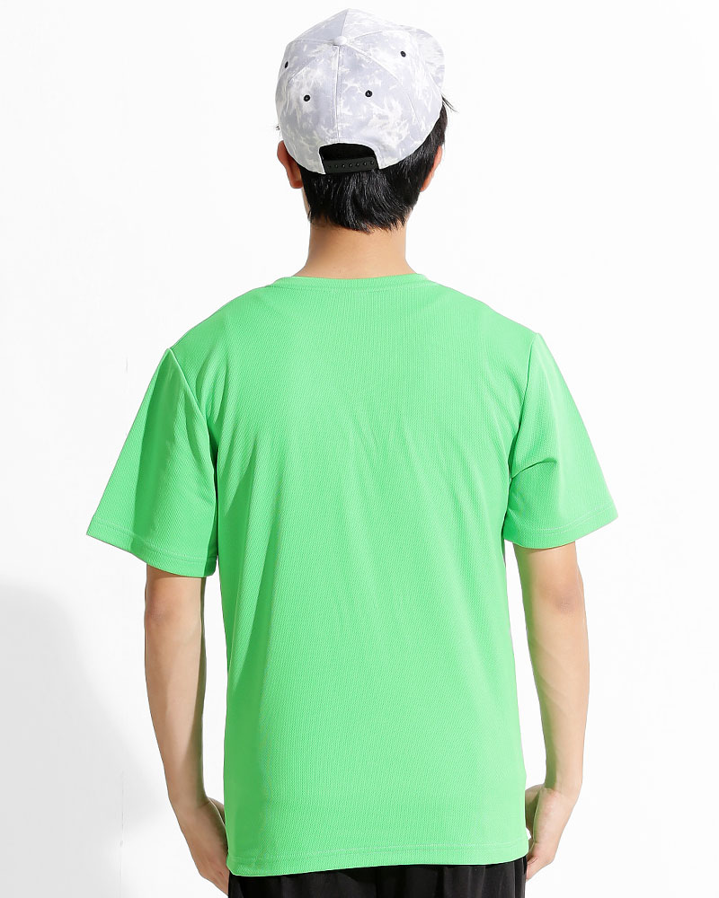 T恤 訂製款 v領 素色 果綠 中性 TCANB-B01-00047