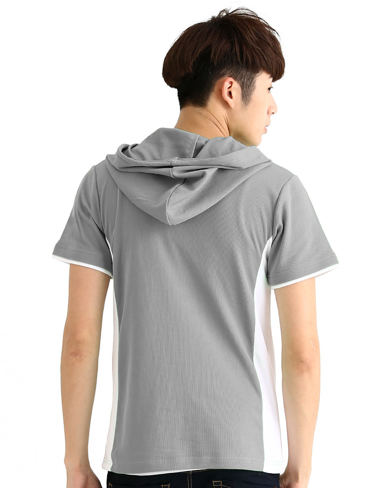 帽T 訂製款 大學風 麻灰白 中性 TCANB-C01-00001