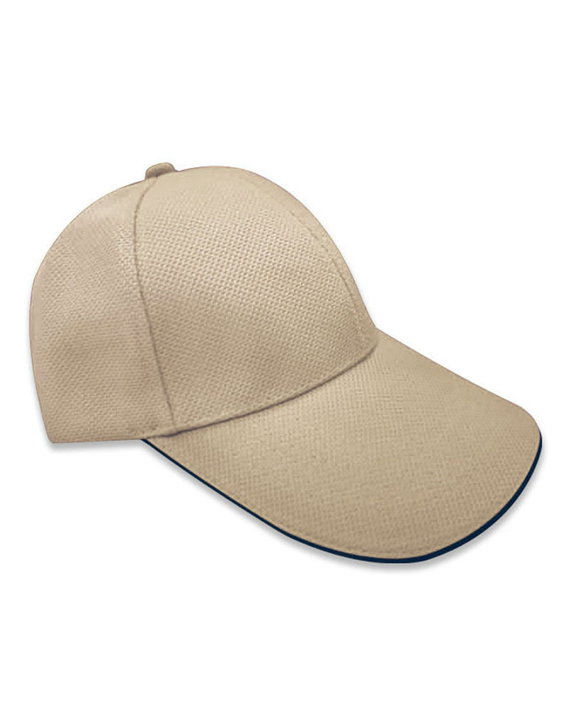 六片 交織網帽 銅釦