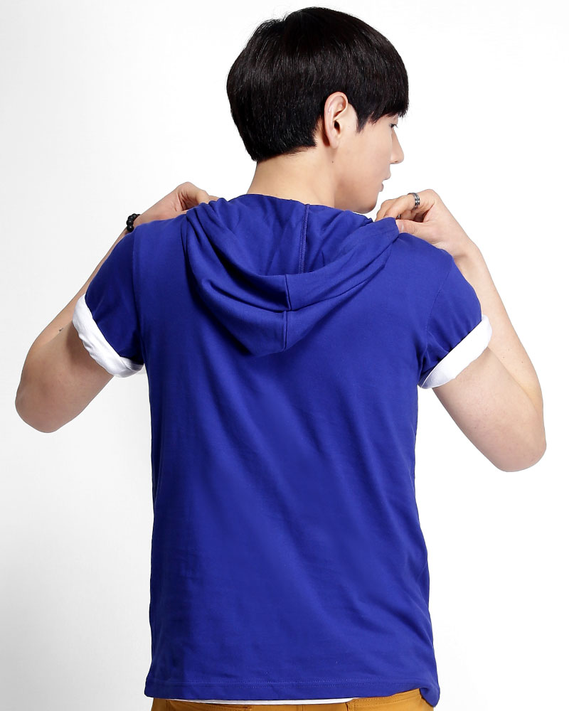 帽T 訂製款 大學風 寶藍 中性 TCANB-C01-00008