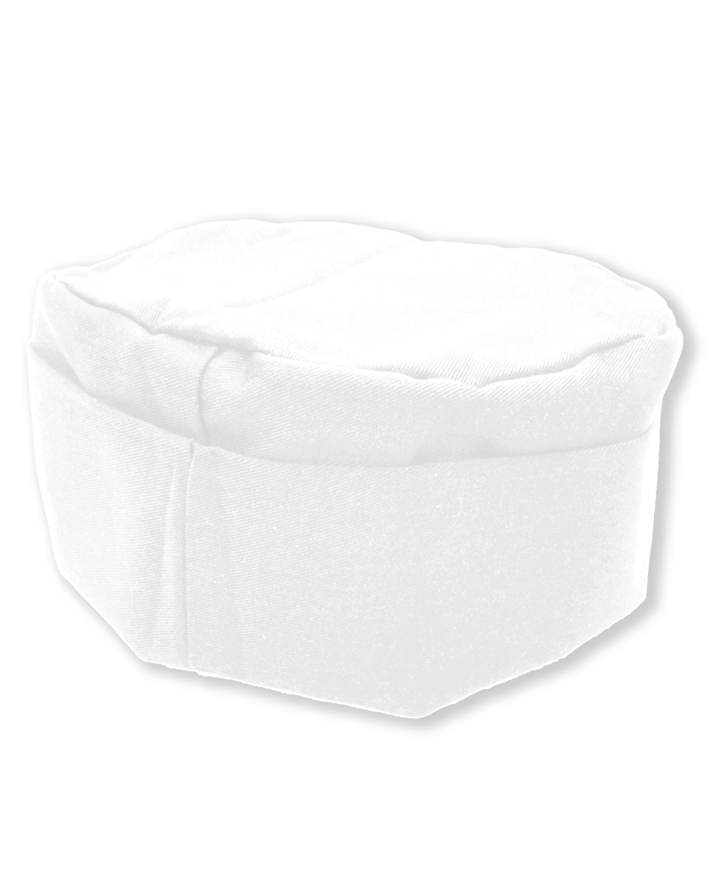 廚師帽 半高帽 白色