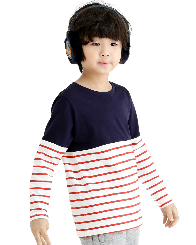 T恤 訂製款 條紋 