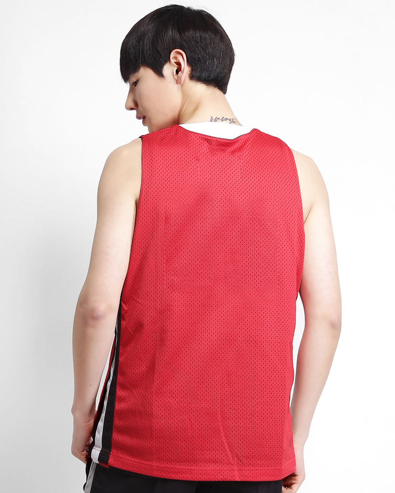 背心 訂製款 運動風 紅黑白 中性 TCANB-A00-00191
