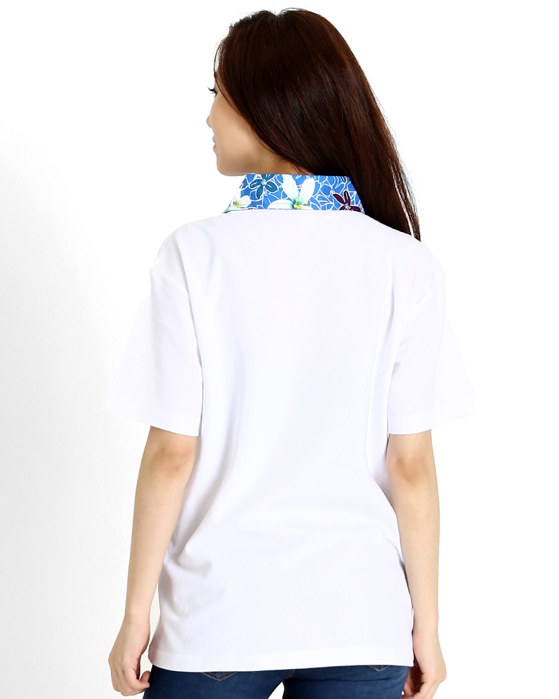 POLO衫 訂製款 腰身 白花布 PCANG-P01-00331