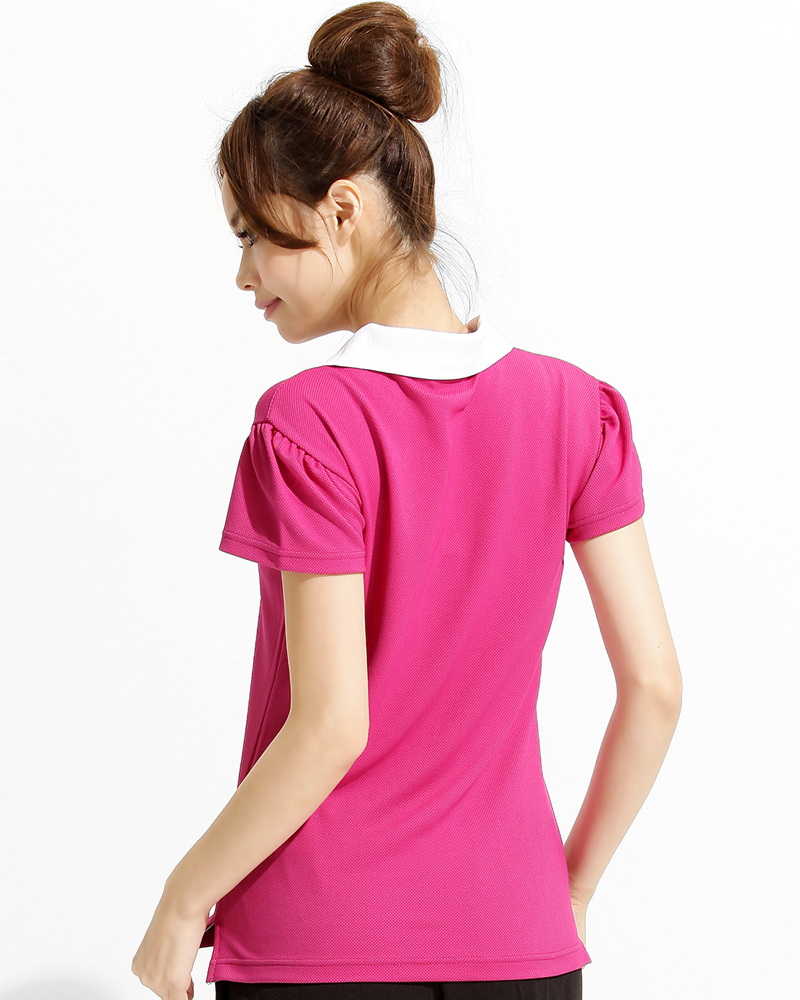 POLO衫 訂製款 公主袖 腰身 特桃白領 PCANG-P01-00343