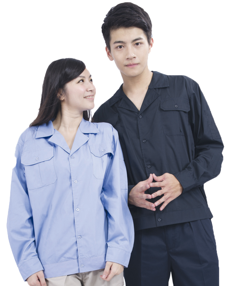 夾克式長袖工作衫 6