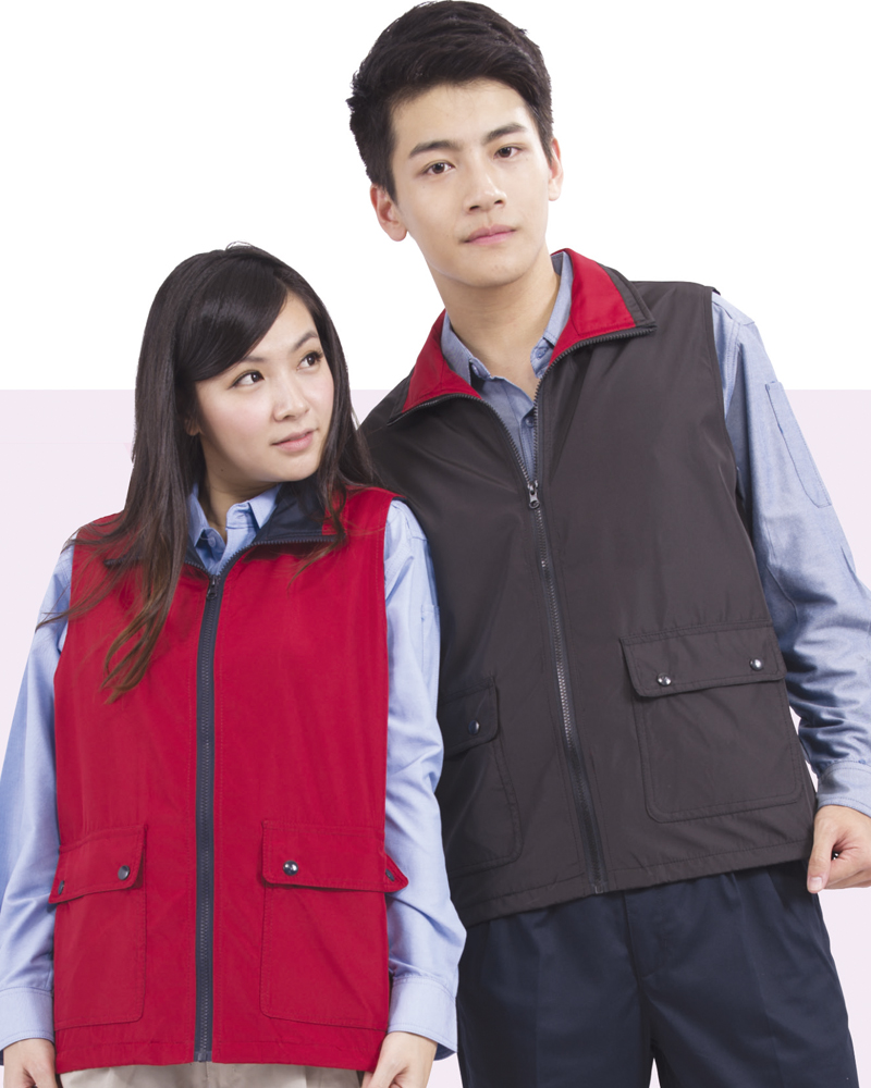 單面穿複合布背心80