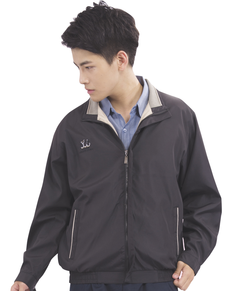 鋪棉複合布夾克805