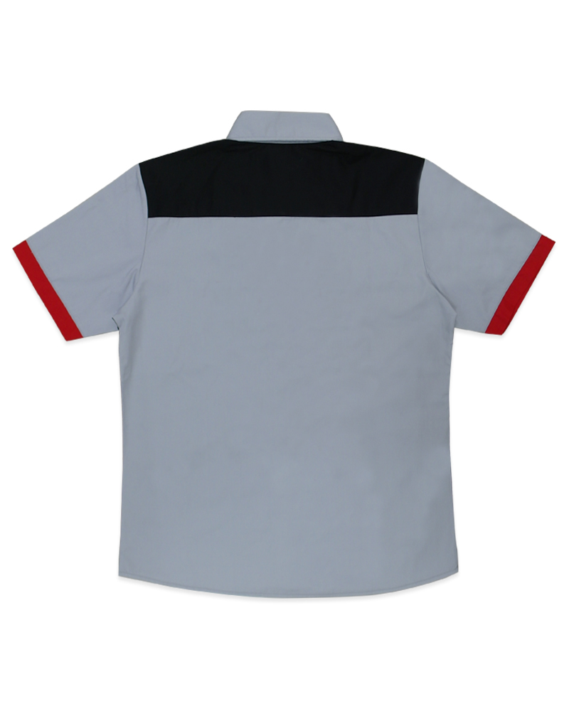 經理服 短袖 訂製款 灰/黑/紅MAG-A15