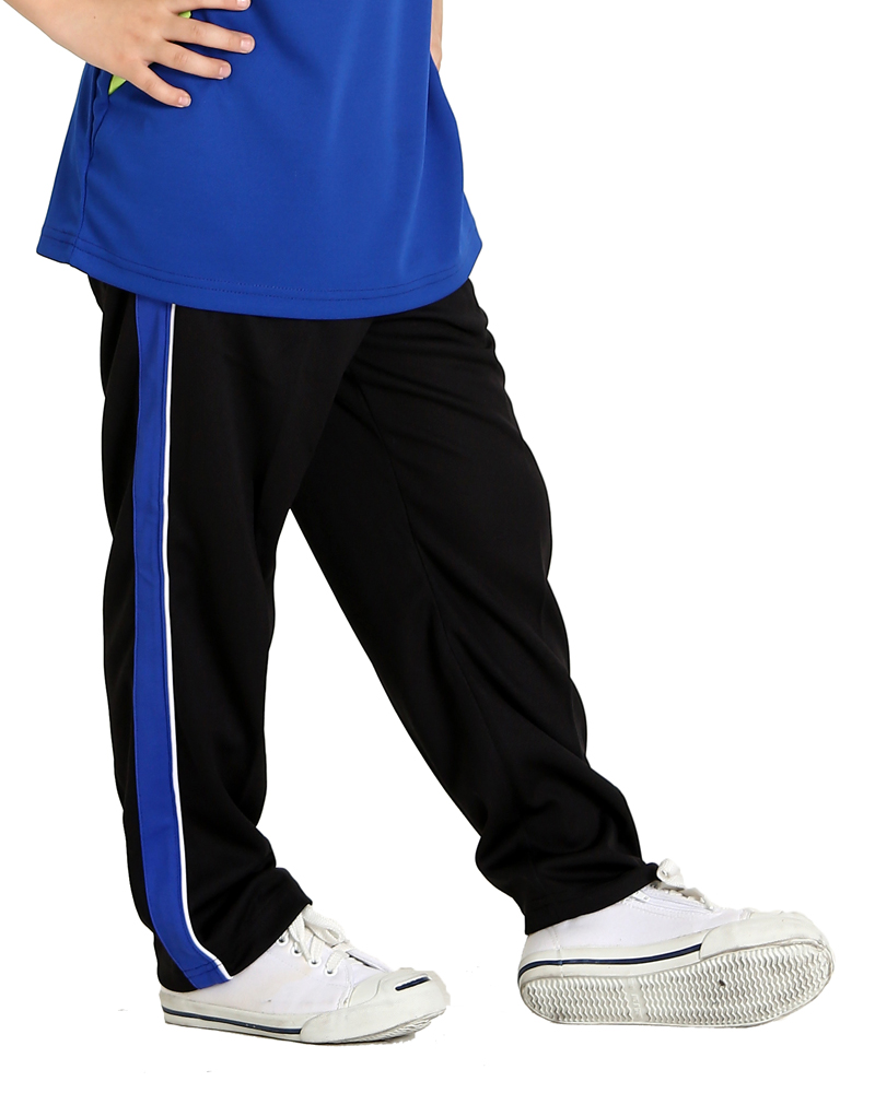 排汗現貨/長褲童/側