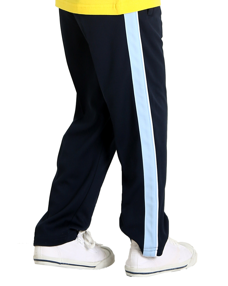 排汗現貨/長褲童/側