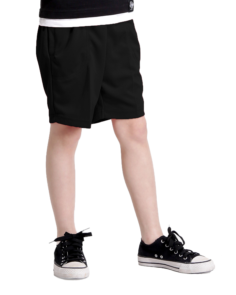 排汗現貨/短褲童/素