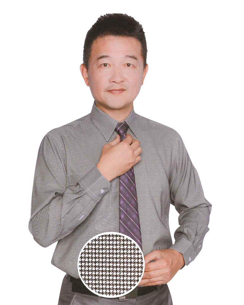 男襯衫千鳥格 短袖襯