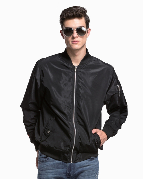 經典飛行夾克黑 PD