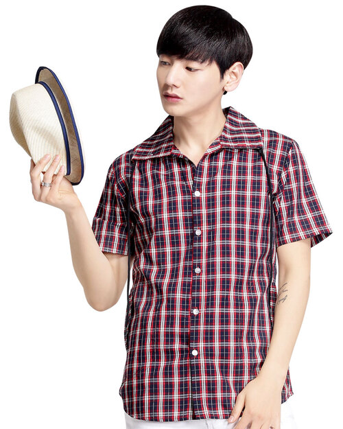 休閒襯衫 訂製 短袖