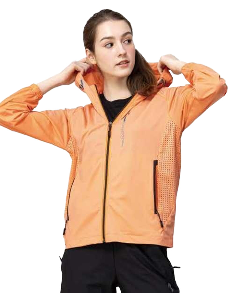 女版超彈冰絲連帽外套