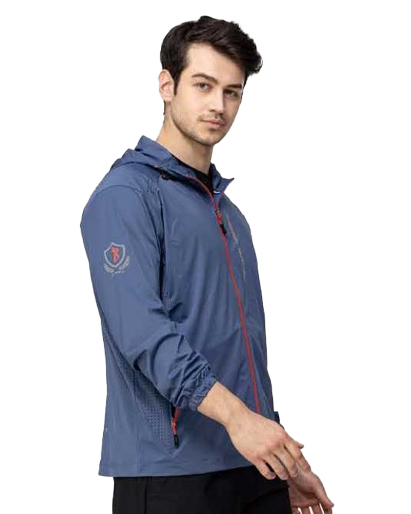 超彈冰絲連帽防曬外套