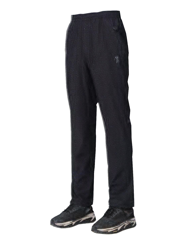 冰絲運動長褲-黑色 