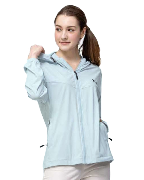 女版超彈冰絲連帽防曬