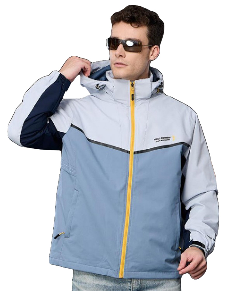 可拆帽兩件式鋪棉外套