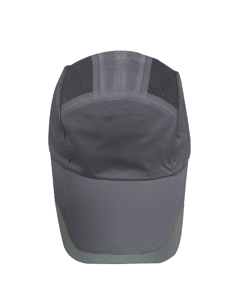 格中點美津濃帽-灰 