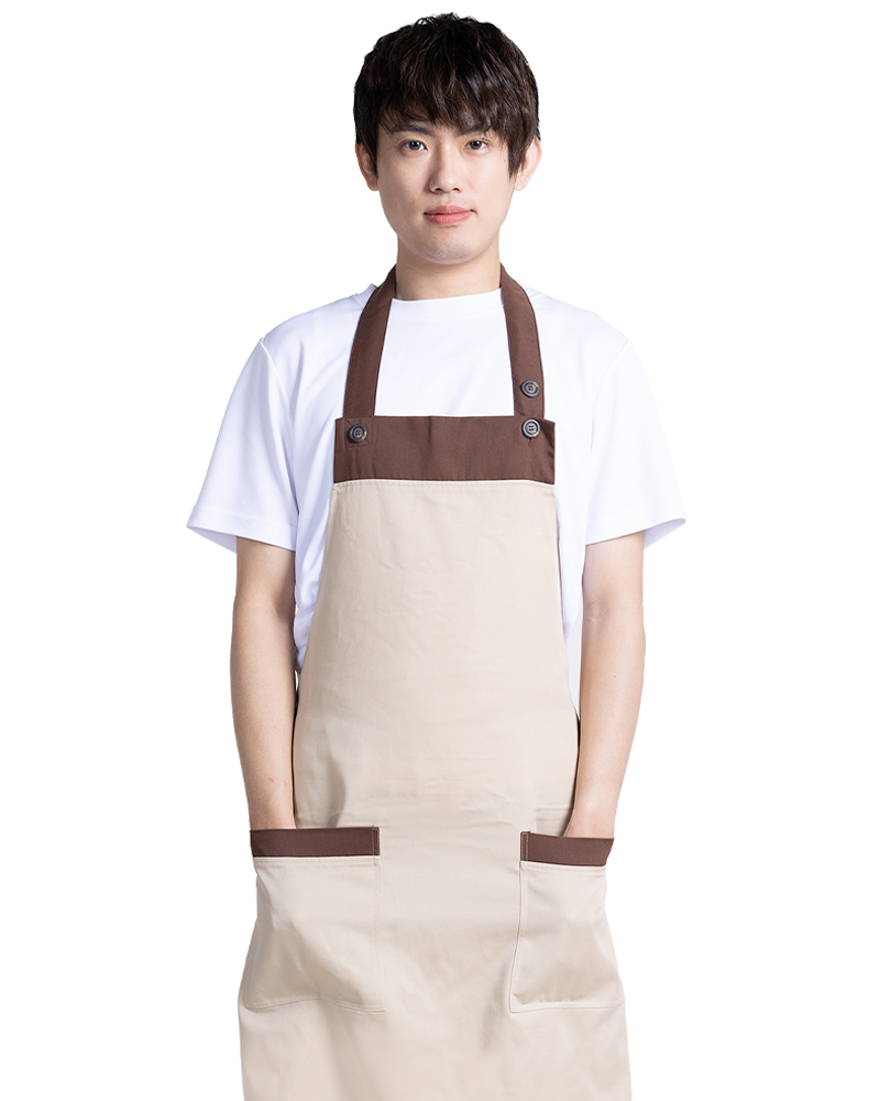 咖啡廳圍裙/繞頸圍裙