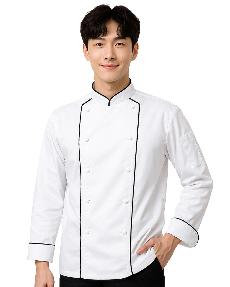 廚師服 雙排釦 九分