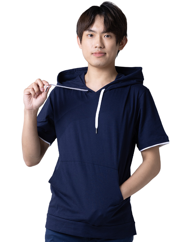 帽T短袖 雙袖中性訂