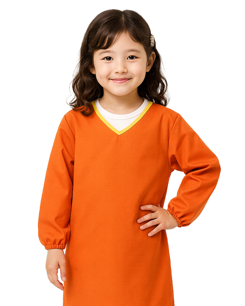 幼兒園圍兜 長袖 訂