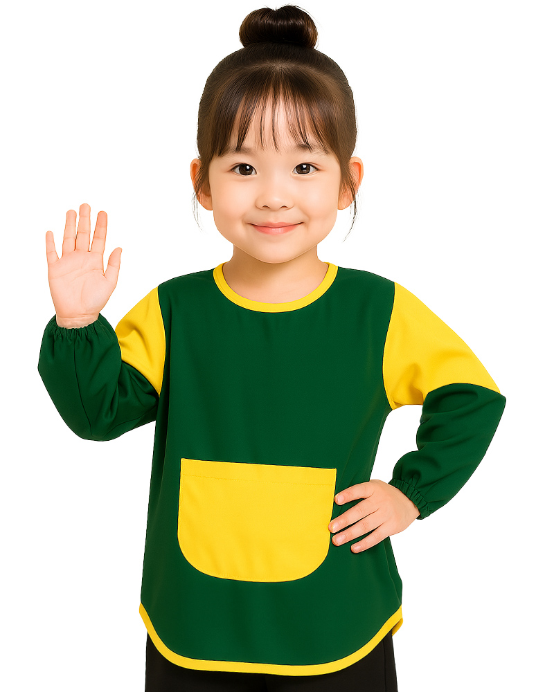 幼兒園圍兜 長袖 訂