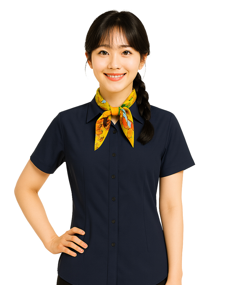 昇華四角領巾 塗鴉 