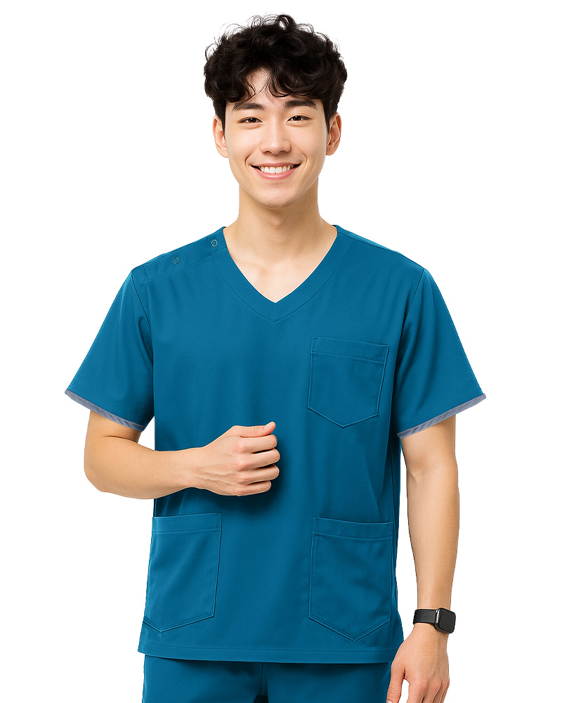 V領手術服 肩開釦款