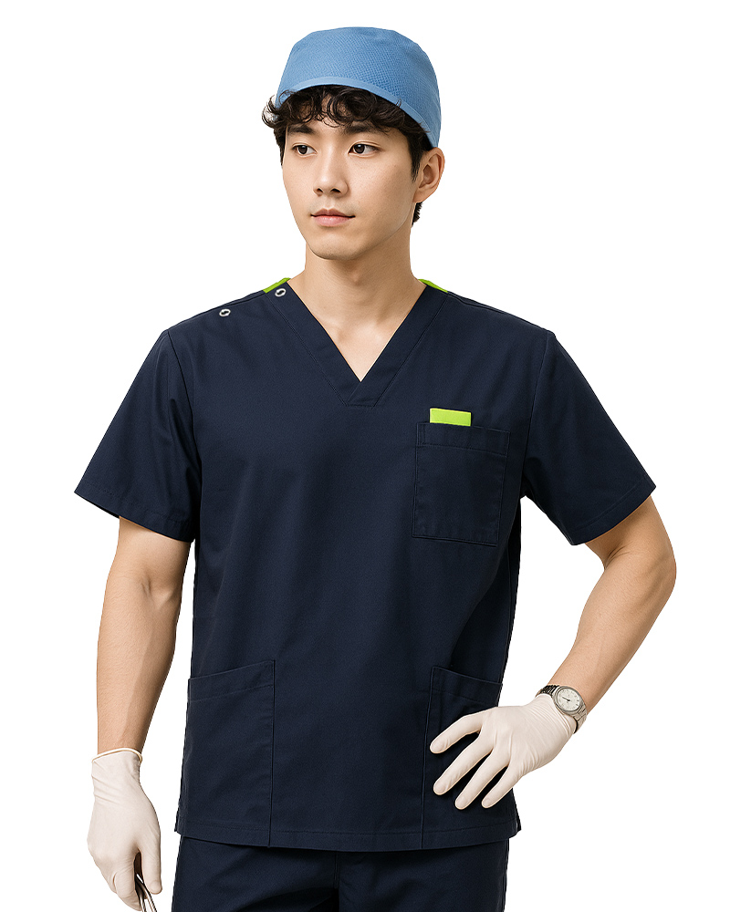 V領手術服 肩開釦款