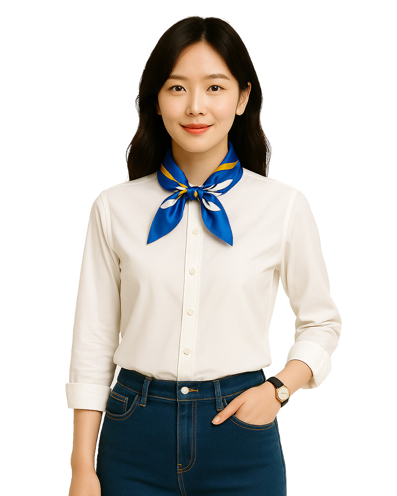 昇華四角領巾 滿版L