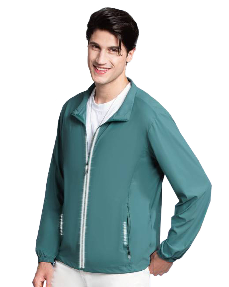 冰科技外套-霧綠 1