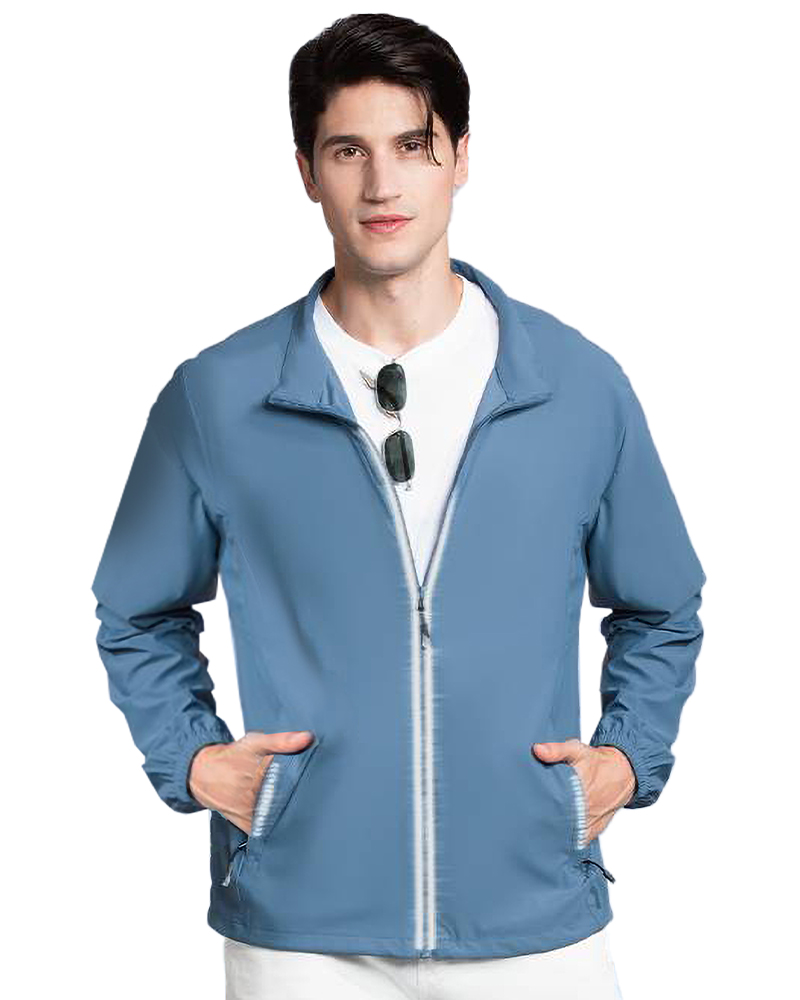 冰科技外套-霧藍 1