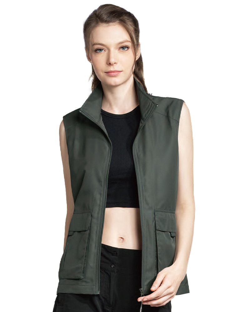 多功能大口袋背心-墨