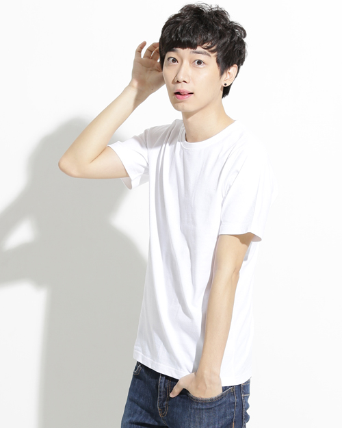 T恤 純棉 短袖 圓領 中性版 白色 TC25B-A01-210