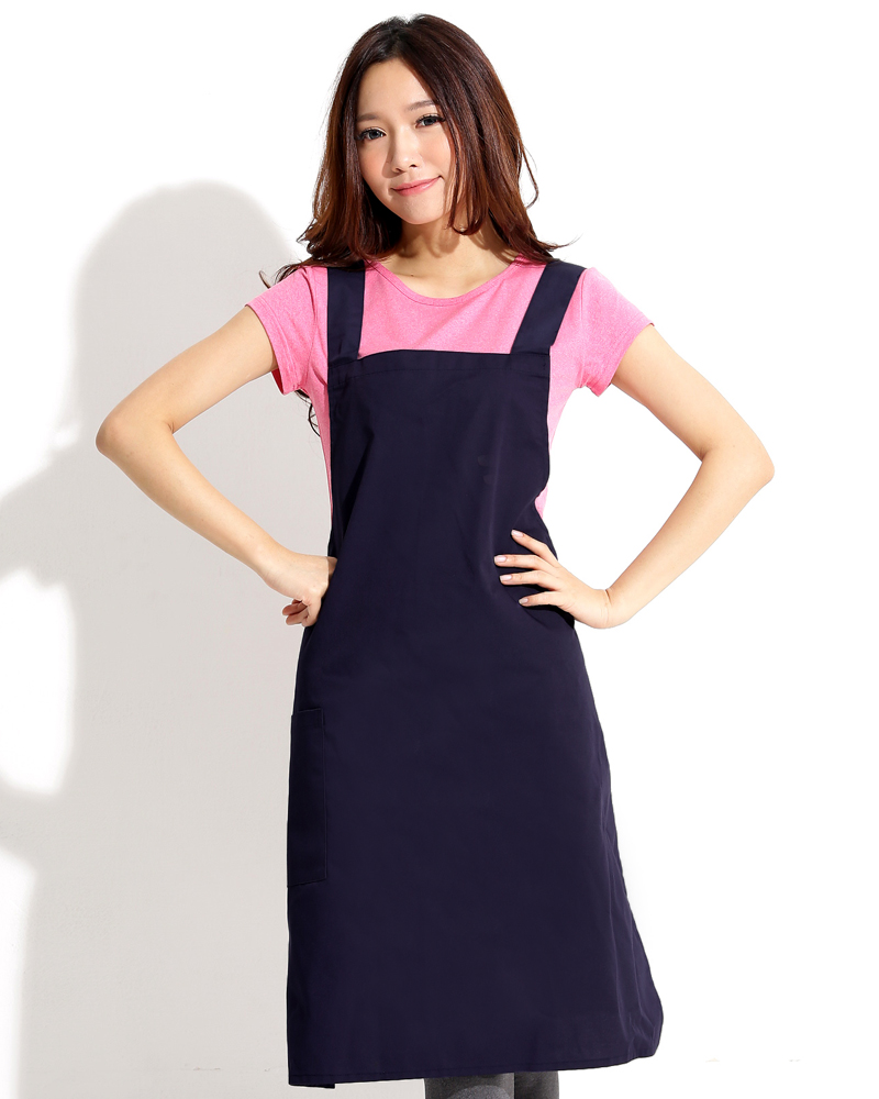 日式圍裙 防潑水圍裙 丈青 APWA-A-51