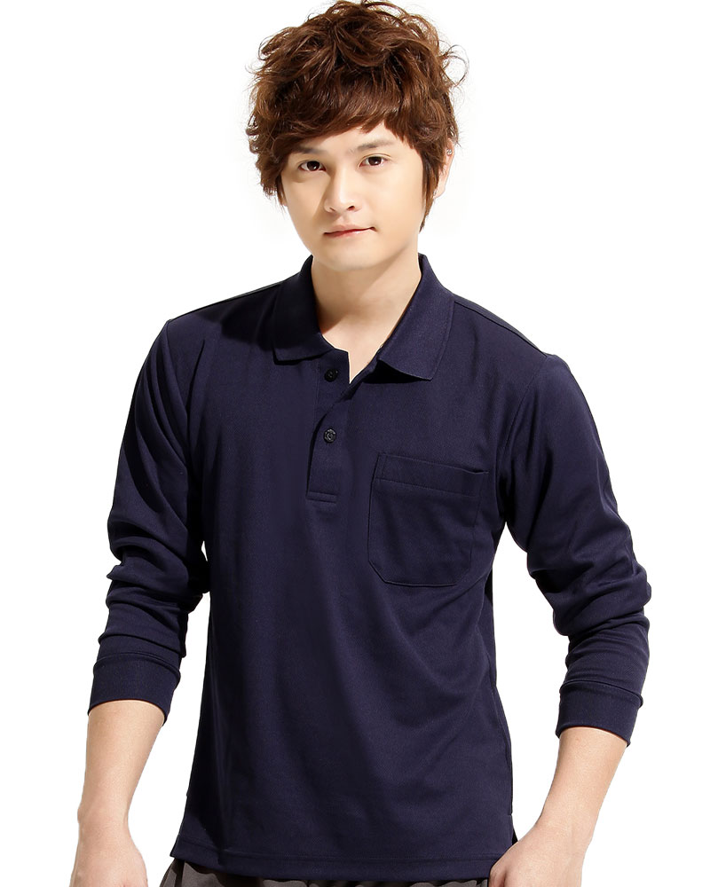 排汗POLO衫 長袖