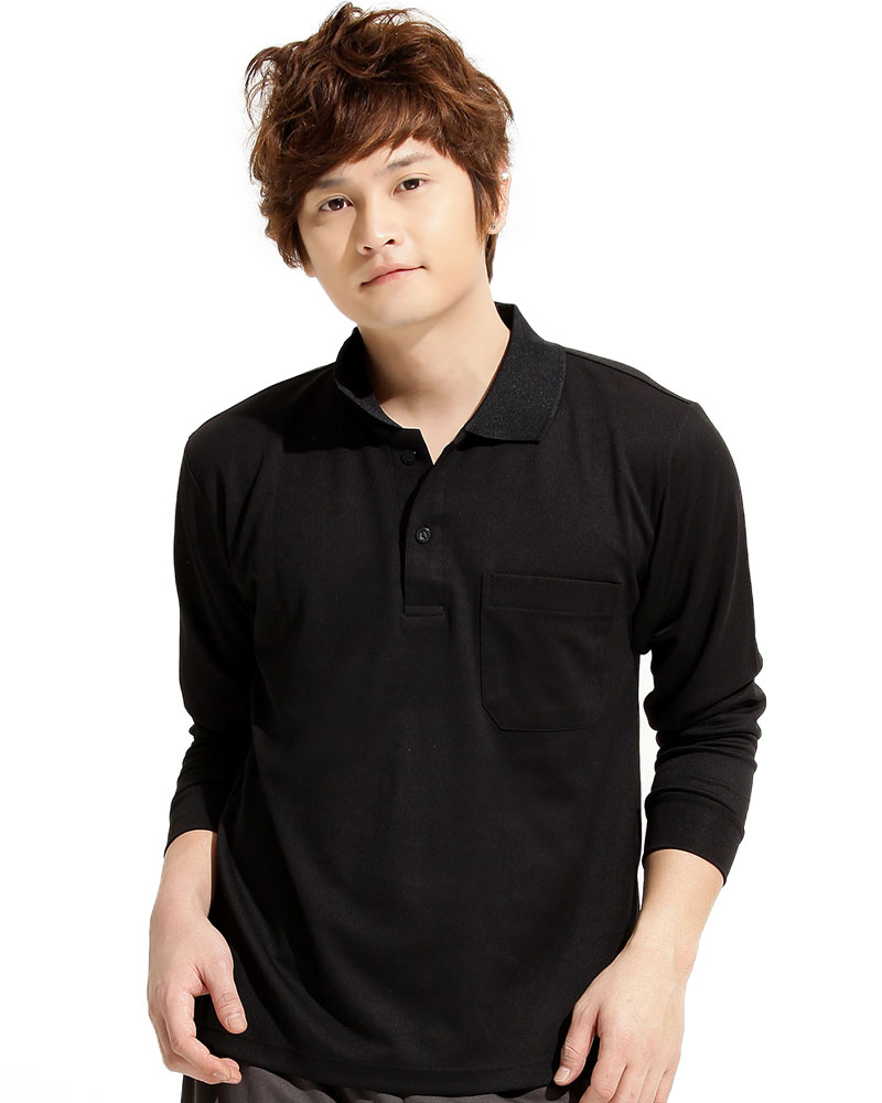 排汗POLO衫 長袖