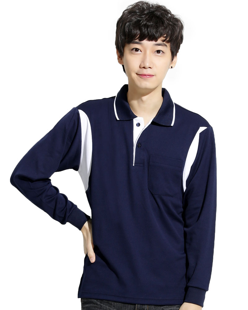 排汗POLO衫 長袖