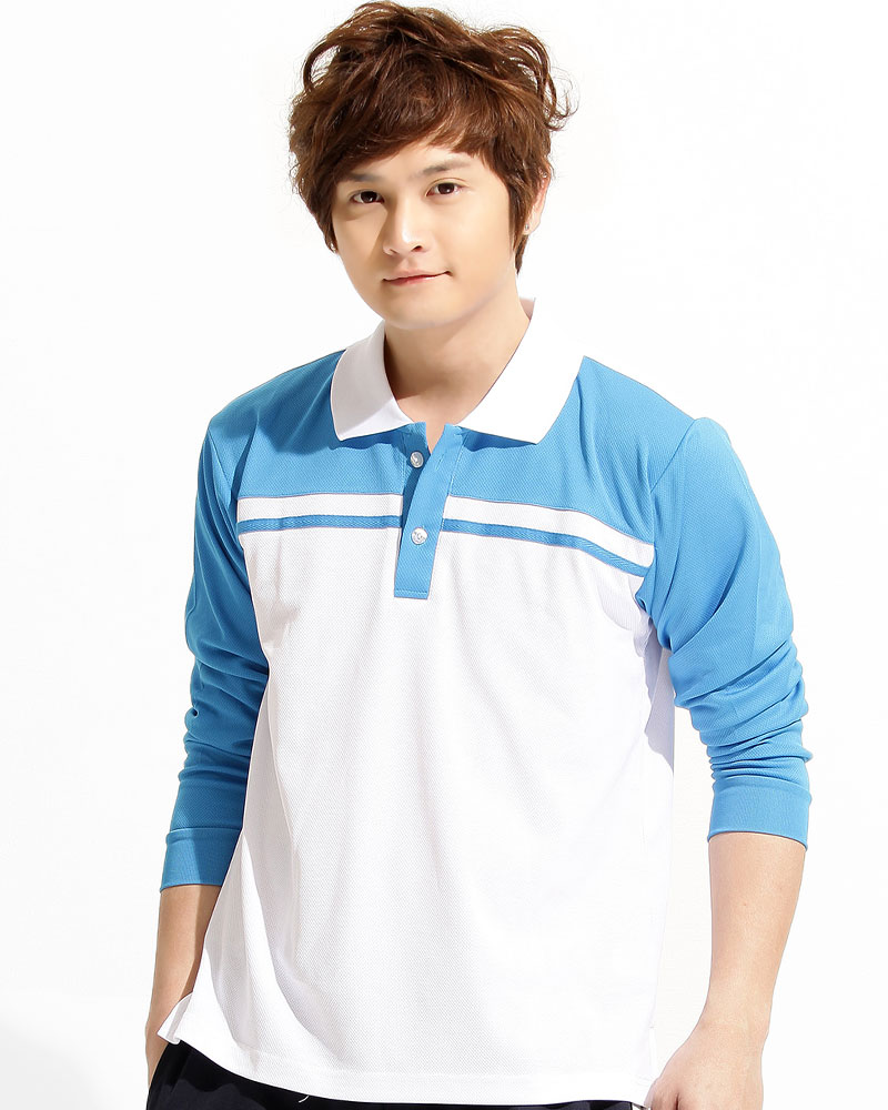 排汗POLO衫 長袖