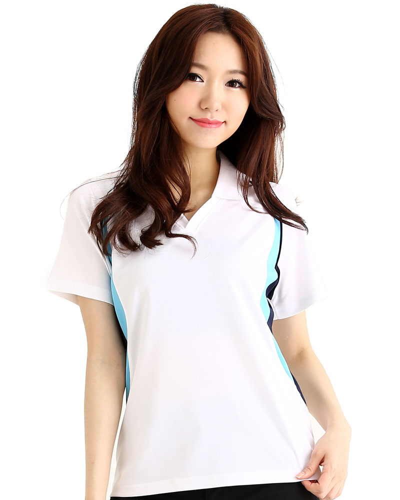 排汗POLO衫 V領