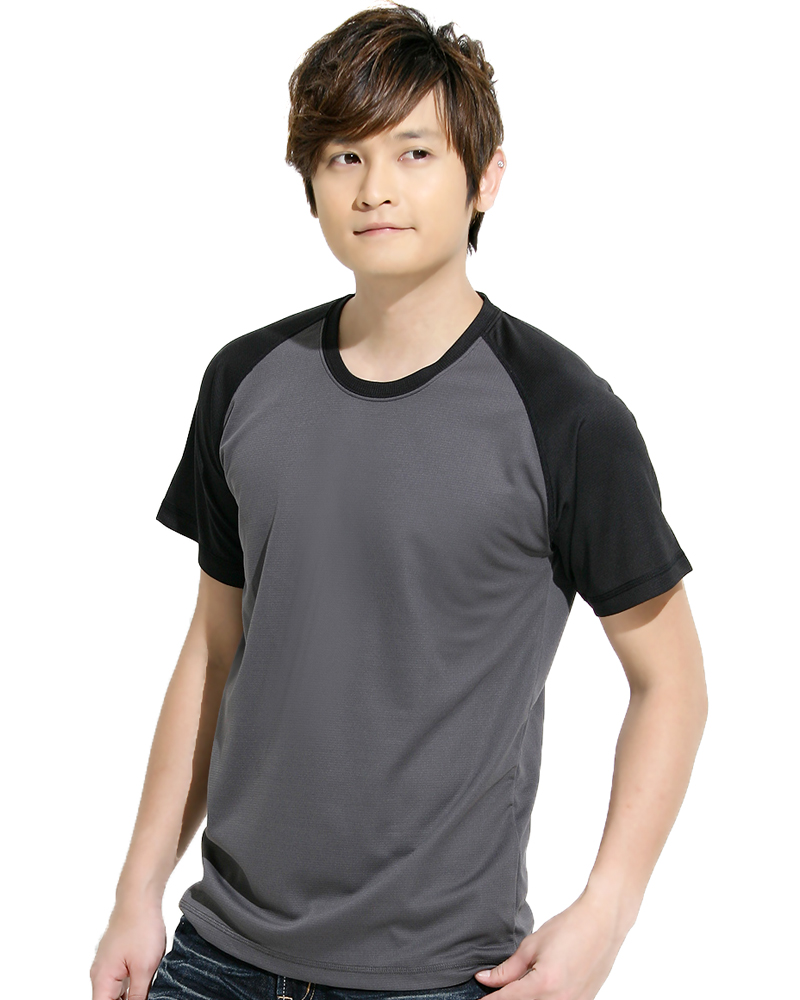 透氣排汗T 接袖 圓