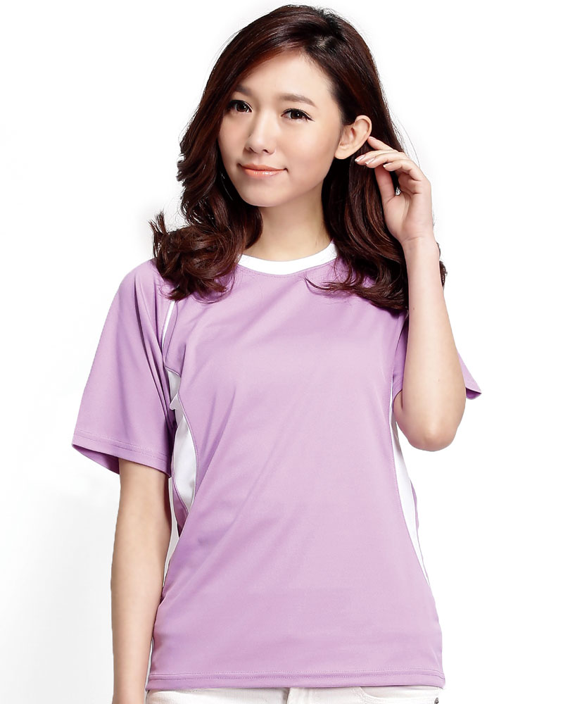 排汗衣 圓領短袖 吸