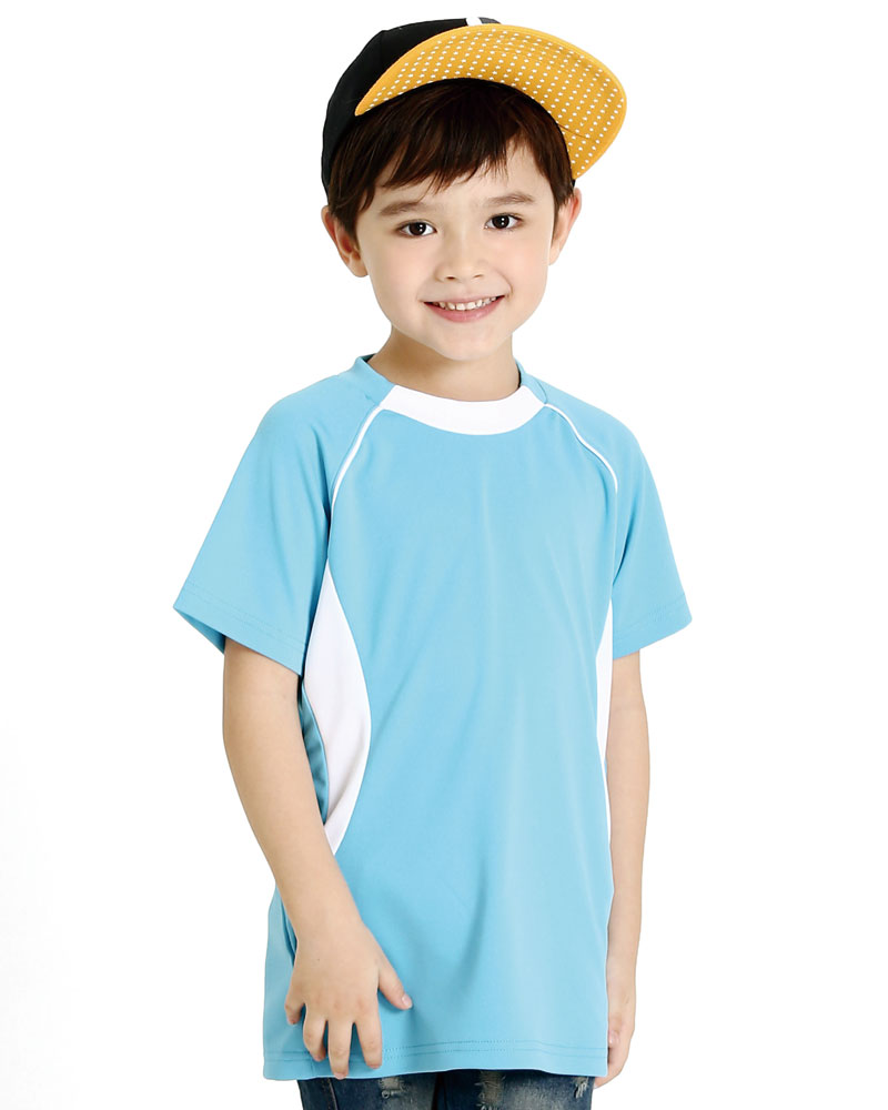 排汗衣 圓領短袖 吸