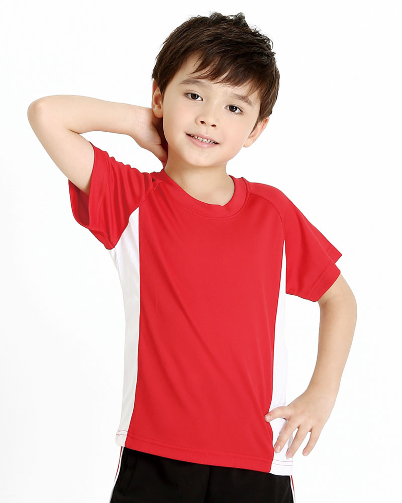 排汗衣 圓領短袖 吸